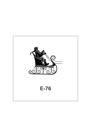 E-76 Artebella Stencil 10x10 Cm