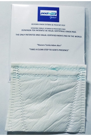 Padman Hijyenik Erkek Istibra Prostat Pedi 168 Adet