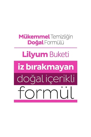 Sleepy Easy Clean Lilyum Buketi Yüzey Temizlik Havlusu 100 Lü Diğer