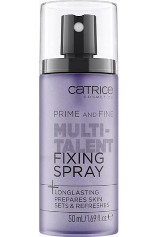 Catrice Prime And Fine Çok Amaçlı Şeffaf Makyaj Sabitleyici Sprey 50 Ml