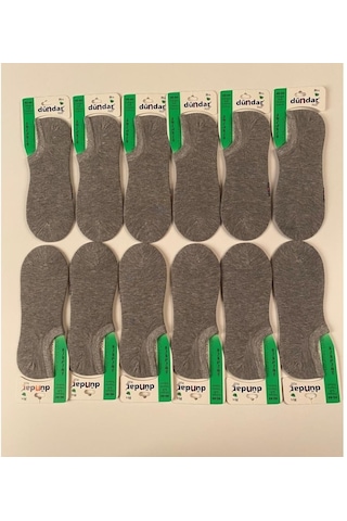 Dündar Erkek Bambu Dikişsiz Kokulu Sneakers Babet Çorap Beyaz