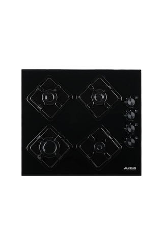 Alveus AF850 - A10 - AD07 Siyah Ankastre Set