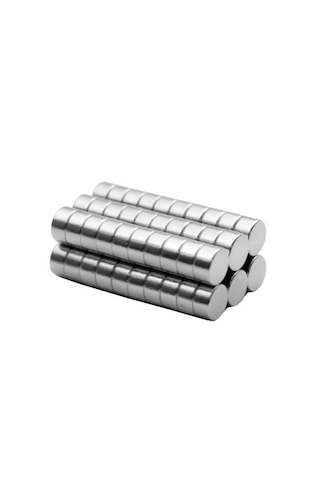 Neohobi 20 Adet Neodyum Mıknatıs Çap: 4mm Kalınlık: 2mm D4x2 Ndfeb Güçlü Mıknatıs Yuvarlak N005