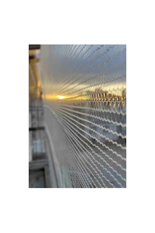 2.20 X 3 Metre Beyaz Balkon, Kedi Ve Kuş Filesi