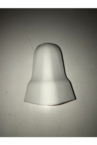 Laminat Parke Süpürgelik Köşe Bağlantı Aparatı 6 cm Beyaz