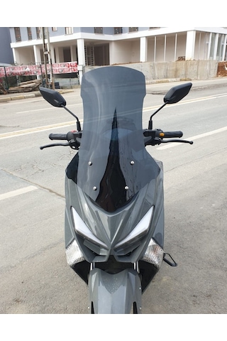 Motocam Volta Apec Apx5 Ön Cam 2023-2026 Model 68cm Siyah Renkli 4mm Orta Boylu