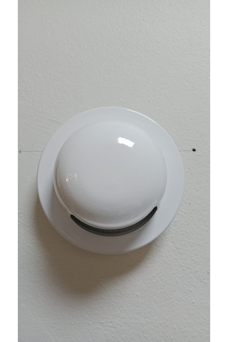 Dış Cephe Davlumbaz Aspiratör Çıkış Kapağı Rüzgar Yağmur Önleyici 120 Mm 12 Cm Beyaz