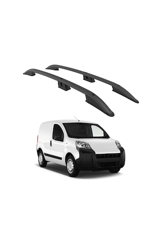Fiat Fiorino 2008-2023 Turtle Crown Tavan Çıtası Siyah