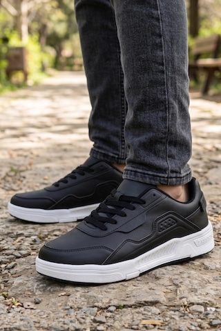 In Step City Walker Siyah Günlük Erkek Spor Ayakkabı