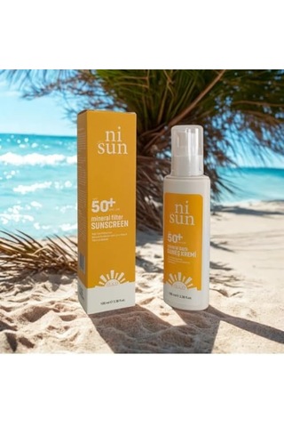 Tr Ni Sun Spf 50+ Uva-uvb Mineral Filtreli Güneş Kremi, 100 Ml