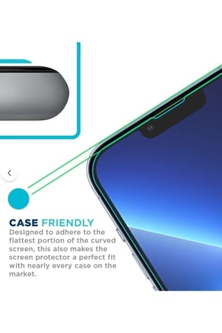 Balerion Iphone 14 Pro Max Uyumlu Ekran Koruyucu Kırılmaz Cam
