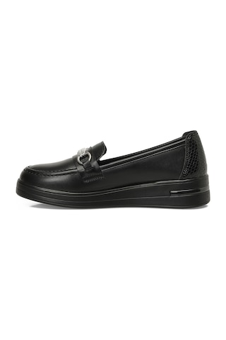 Polaris 167125.z6fx Siyah Kadın Loafer 000000000102239478 Siyah