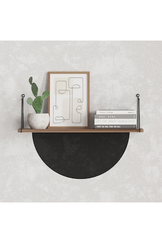 Decormet Armoni Raf Seti 1 Raflı 200 720 Ceviz Çok Renkli