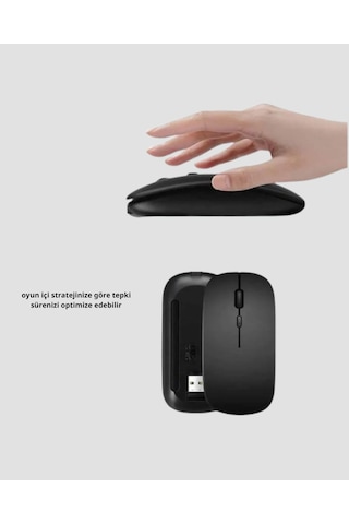 Kablosuz Gaming Mouse Ayarlanabilir, Ergonomik -