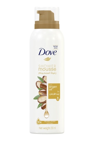 Dove Argan Yağı Köpük Duş Jeli 200 ML
