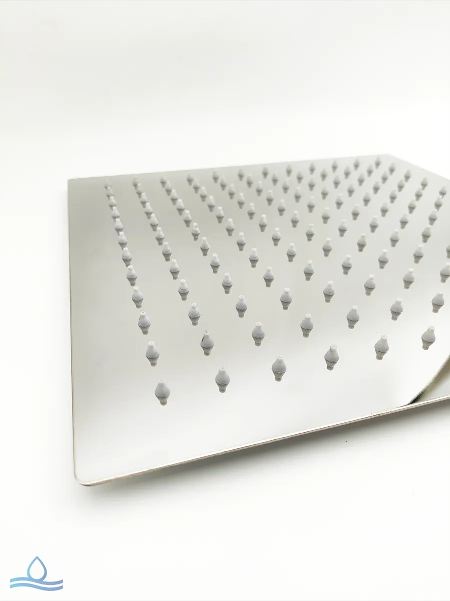 Santehvill' Paslanmaz Çelik Üst Duş Başlığı 30 Cm Tropikal 305705745 Krom