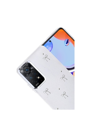 Newface - 256 - Xiaomi Redmi Note 11 Pro Fiyonk Desenli Kapak - - Spt-gld - Desen 5 Diğer