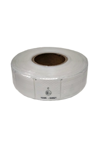 Nyf Fosfor Bant Parçalı Reflektiv 5,1 Cm X 50 Mt Beyaz E Belgeli Bx14 070