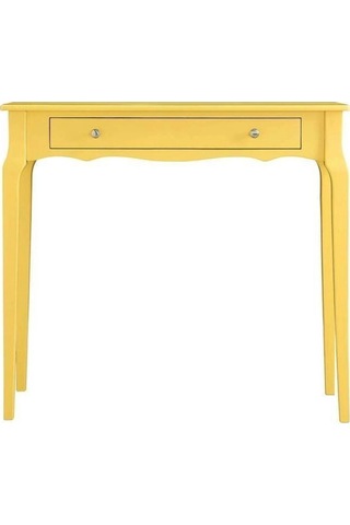 Wooding 100 Cm Çekmeceli Masif Sarı Lake Bonamy Dresuar Sarı