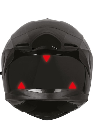 Kırmızı Reflective Reflektif 9'lu Üçgen Sticker Paketi Otomobil Motosiklet Reflektif Parlayan Sticker Etiket Modeli - 00359 3x3 Cm