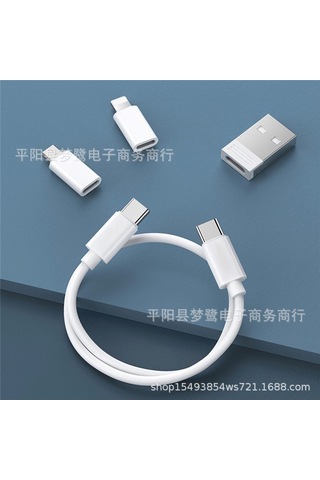 Symbee Mavi 60w Hızlı Şarj Çok Fonksiyonlu Usb Kablosu Dönüştürücü Ve Saklama Kutusu