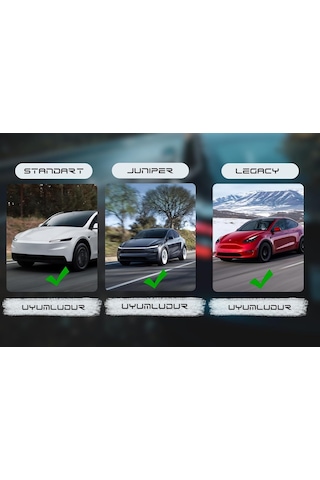 T Parts Tesla Model 3/y/juniper/standart Uyumlu Performans Pedal Seti, Şık Tasarım Ve Kolay Montaj