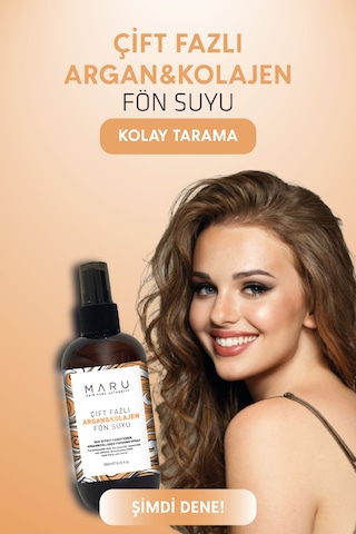 Maru Argan & Collagen Bağ Onarıcı Saç Bakım Spreyi 250 Ml