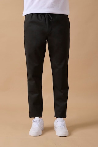Braccas Erkek Slim Fit Orta Bel Siyah Pantolon Siyah