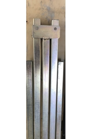 Çok Amaçlı Kampet - Piknik - Pazar Tezgahı Galvaniz Kaplı