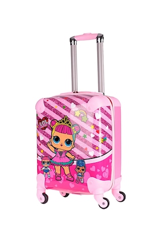 Nishev.com Evini Sev Lol 2 Woman Kız Çocuk Valizi Pembe Pembe