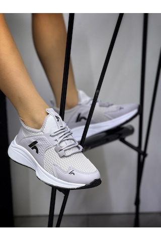 Bağcıklı Unisex Çocuk Spor Ayakkabısı-buz-siyah-321