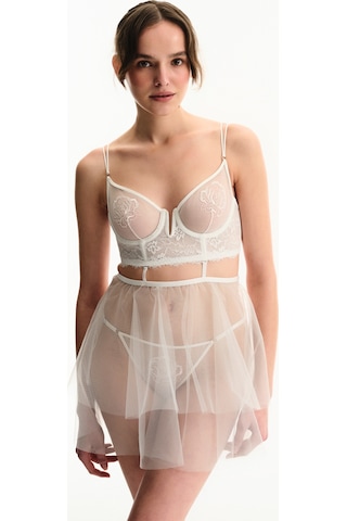 Penti Kırık Beyaz Removable Skirt Babydoll
