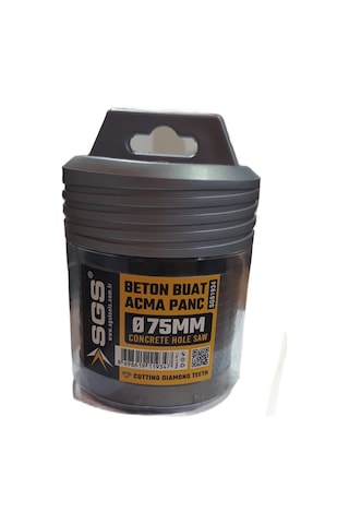 Sgs Beton Buat Açma Panç 75 Mm Sgs1934