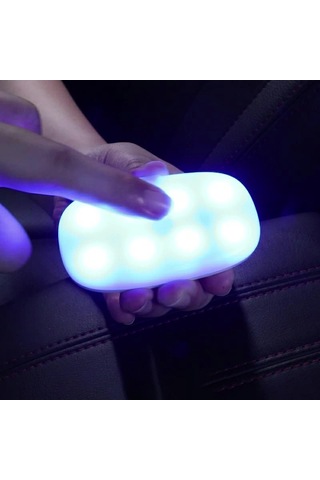 Cbtx Global Ms-032 10-led Ses Kontrollü Araç Okuma Işığı Manyetik Usb Ortam Işığı