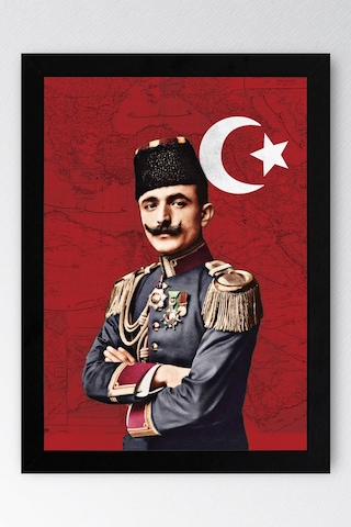 Enver Paşa Çerçeveli Tablo