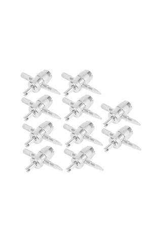 Reedark 10 Adet Alüminyum Lastik Valf Çekici Anahtarı - Araba, Motosiklet Ve Bisiklet İçin Dayanıklı Multifonksiyonlu Tamir Aracı