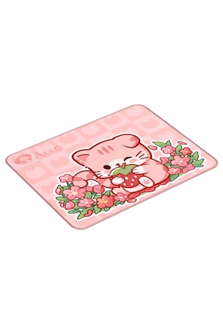 Akko Cat Theme Pink Angie 36 28 Mouse Pad Çok Renkli