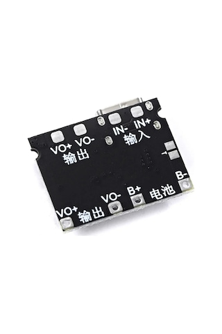 Tp4056 Type-c Li-ion 18650 Pil Şarj Devresi Dc-dc Voltaj Yükselticili