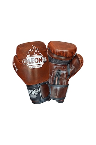 Aksaspor Leon Blade Training Boks, Kick Boks Ve Muay Thai Eldiveni Kahve