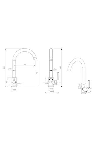 Arıtmalı Eviye Bataryasıı Krom