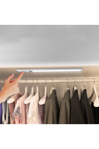 Üç Renkli Kısma Ve İnsan Algılama Işığına Sahip Beyaz 30 Cm Led Lamba - Perfet Diğer