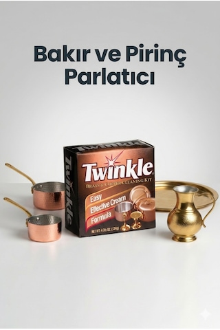 Bakır Ve Pirinç Temizleme Seti Sünger Dahil Bass & Copper İthal Ürün