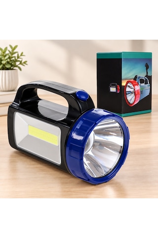 Led Pilli Fener Çok Renkli