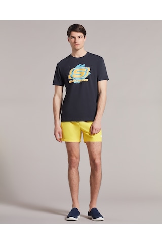 Skechers Swimwear M 5 Inch Swimshort Erkek Sarı Deniz Şortu S211654-200