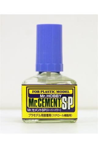 Mr.hobby Mc-131 40 Ml. Mr.cement Sp, Hızlı Ve Güçlü,inceltilmiş Plastik Yapıştırıcısı