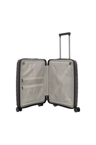 Travelite Ön Cepli Air Base Trolley S Kabin Boy Valiz Kahverengi