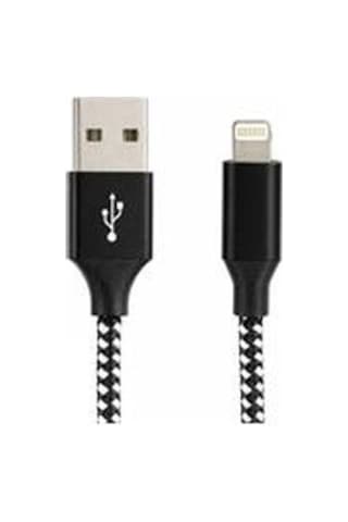 Vcom Cu251 Lightning To Usb 3m 12w 5v-2.4a Örgülü Şarj Kablosu Kdo