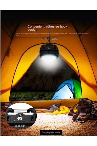 Wison Ws-582 Powerbank Özellikli Tripod Bağlantılı Mıknatıslı 3500 Lümen Usb Şarjlı Çalı 1