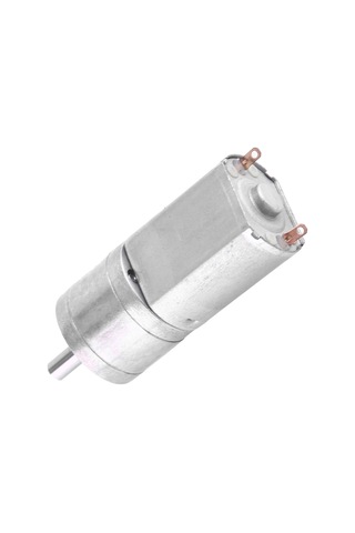 Wezone Tam Metal Girişli 20mm Çaplı Yüksek Torklu 130 Tipi Dc Dişli Motor 12v, 30rpm
