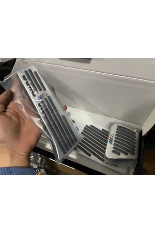 Bmw F30 F32 F33 Metal & Siyah Pedal Seti M Logolu